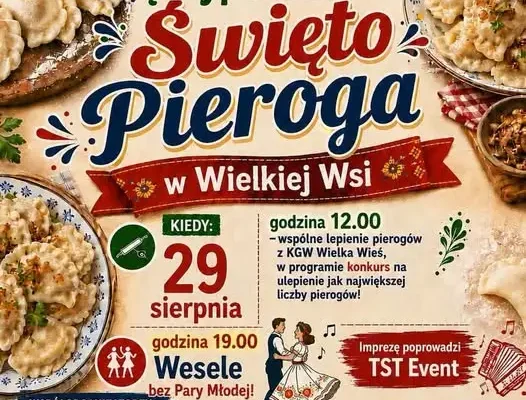 Pierwsze Międzypokoleniowe Święto Pieroga w Wielkiej Wsi – nowa tradycja w gminie