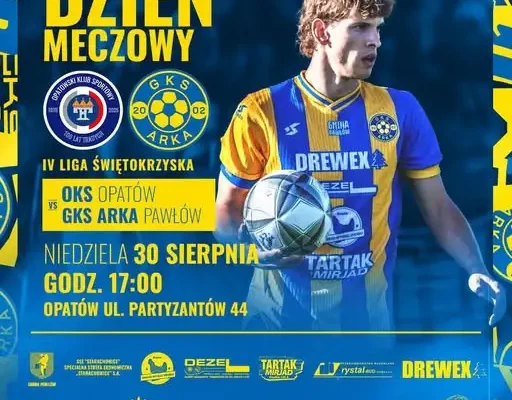 OKS Opatów zagra na wyjeździe w 5. kolejce IV ligi świętokrzyskiej