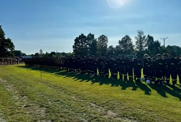 Powiatowe Zawody Sportowo-Pożarnicze OSP w Brodach – sukces drużyny ze Stykowa