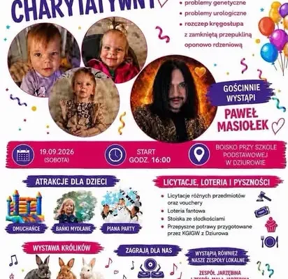 Festyn charytatywny dla Poli w Dziurowie – trwa wspólna pomoc