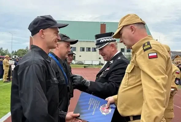 Strażacy z OSP Michałów po ośmiu latach wrócili na wojewódzkie zawody sportowo-pożarnicze