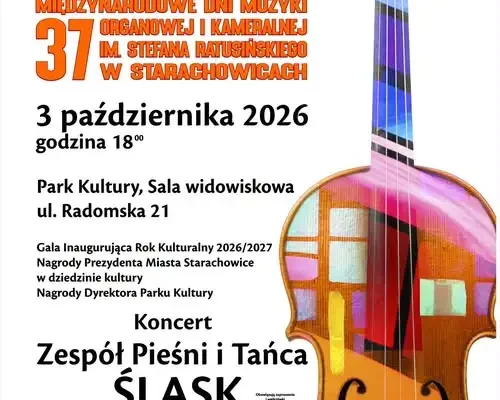 Inauguracja Roku Kulturalnego 2026/2027 w Starachowicach – zaproszenie na wyjątkowy wieczór