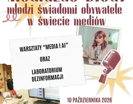 MediaLab Brody: warsztaty o AI i dezinformacji dla młodzieży