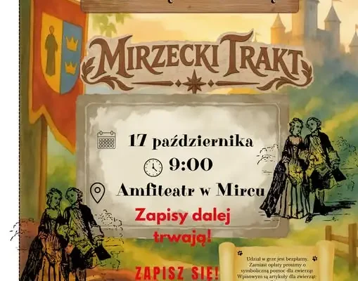 Mirzec: Ruszyły zapisy na grę terenową „Mirzecki Trakt” – zostały ostatnie dni