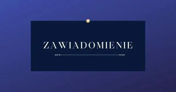 Mieszkańcy Wąchocka zaproszeni na zebranie osiedlowe 7 października
