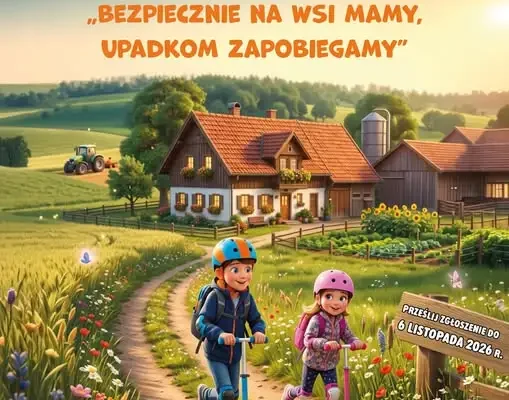 KRUS zaprasza dzieci na kurs e-learningowy. Do wygrania hulajnogi i kaski