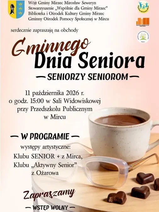Gminny Dzień Seniora w Mircu – zaproszenie na wyjątkowe popołudnie