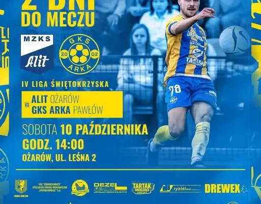 Arka Pawłów nie zwalnia tempa. Dziewięć zwycięstw z rzędu i wyjazdowy test w Ożarowie
