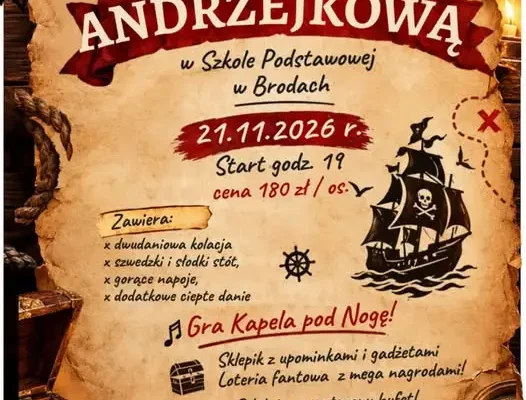 Zabawa Andrzejkowa w Szkole Podstawowej w Brodach – 21 listopada 2026