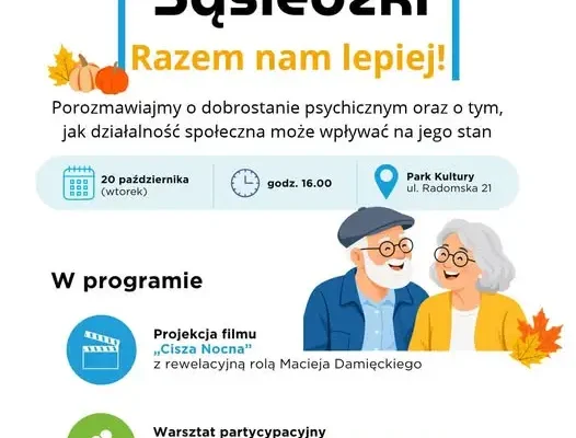 Dzień Sąsiedzki w Starachowicach – spotkanie dla seniorów o sile relacji
