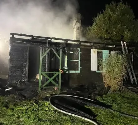 Pożar domu w Ratajach-Węglowie. Nikt nie ucierpiał